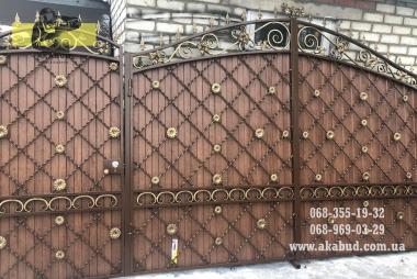 Виробництво металоконструкцій під ключ. Ворота, навіси, МАФ